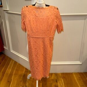 Pretty as a peach! Size 6 dress